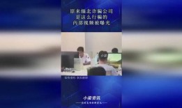 诈骗公司怎么爆料的呢视频,视频揭露诈骗手段曝光